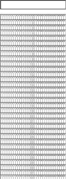 Actual product image Franken Staff Planner (90 x 60 cm)