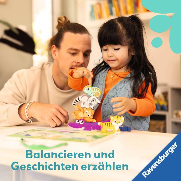 Produktbild Ravensburger Magnetisches Holz-Fühl-Puzzle: Dschungel (6 Teile)