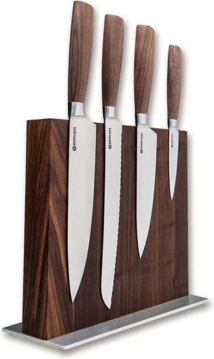 Produktbild Böker Core Walnuss Set Style mit Messerblock 5-teilig