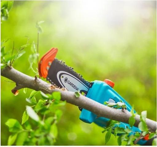 Actual product image Gardena TCS 20/18V P4A (Battery chain saw)