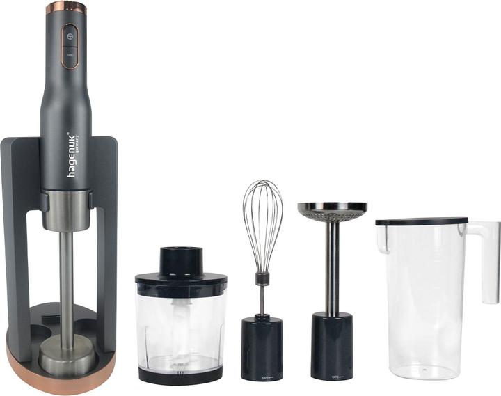 Image du produit hagenuk Stabmixer Set inkl. Schneebesen und Kartoffelstampfer, 800 Watt