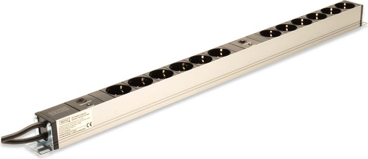 Actual product image Digitus Power strip (12 x, CEE 7/7, 2 m)