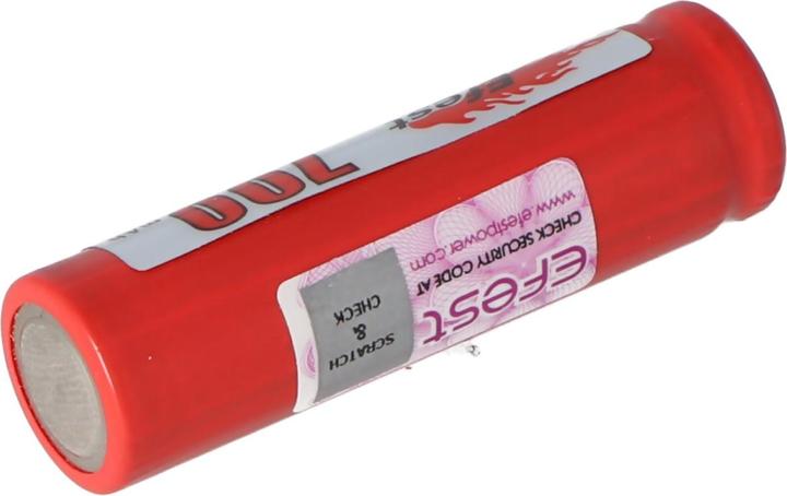 Actual product image Efest Battery IMR 14500 V1 - unsecured (1 pcs., 14500, 700 mAh)
