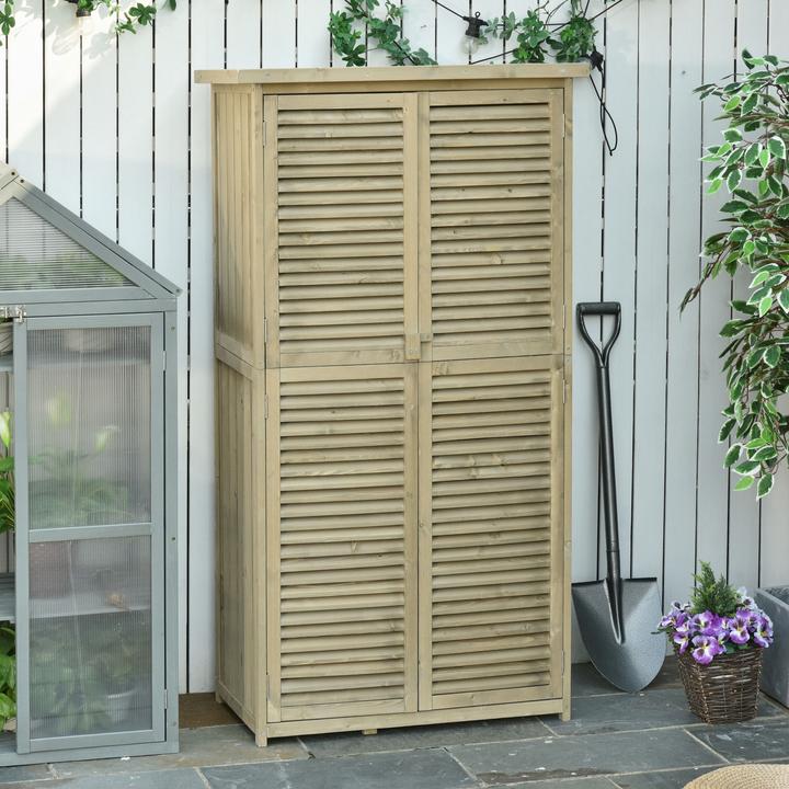 Actual product image Outsunny Tool shed