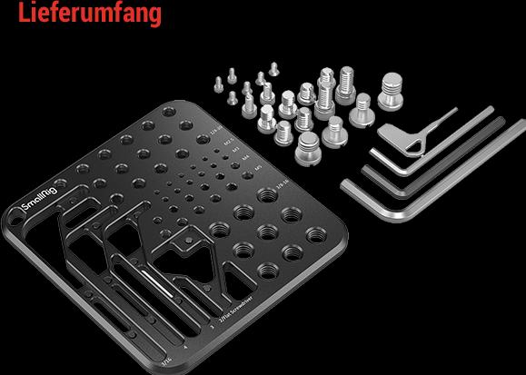 Produktbild SmallRig 3184 Screw and Hex Key Storage Plate (Diverses Video Zubehör)