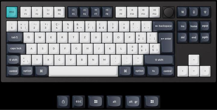 Image du produit Keychron Q3 Max (CH, Sans fil, Filaire)