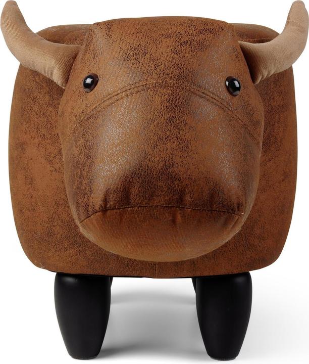 Immagine prodotto Zoosy Sgabello per bambini Mucca Bruna Marrone (Poltrona per bambini)