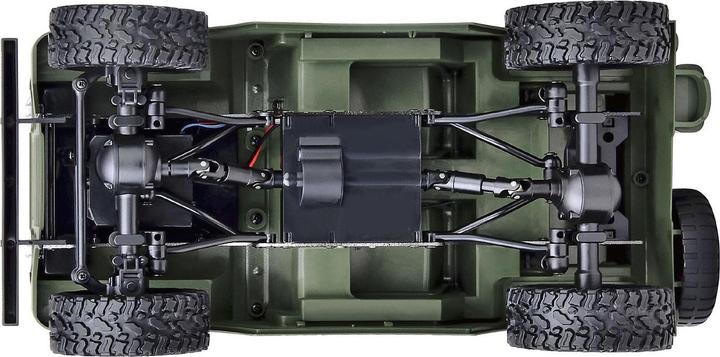 Immagine prodotto Amewi RC AMX U.S. Military Off-Road Vehicle RTR 4WD 1:14 verde militare (RTR pronto all'uso)
