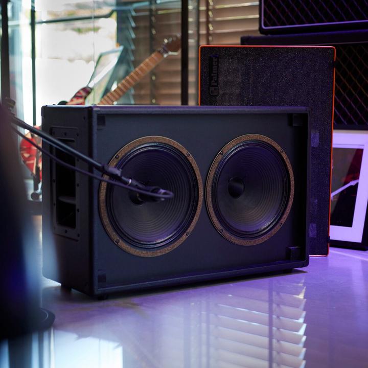 Actual product image Palmer Audio CAB 212 BX V30 - Guitar speaker cabinet with Celestion Vintage 30 2 x 12, open back (Guitar)