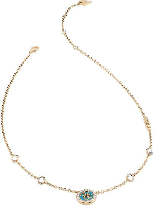 Guess Kette (Edelstahl/Edelstahl, Emaille, 40.5 cm)