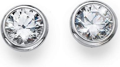 Produktbild Oliver Weber Collection Oliver Weber - Silver earrings with crystals Basic 62072