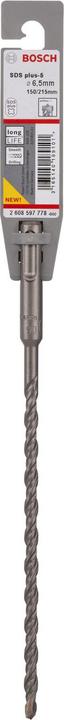 Actual product image Bosch Professional Zubehör Hammer drill SDS plus-5, 6.5 x 150 x 215 mm (6.5 mm)