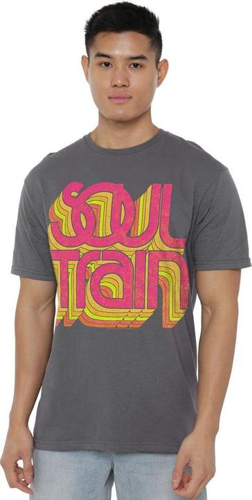 Actual product image Bet Mens Soul Train Vibing Logo T-Shirt (4XL)