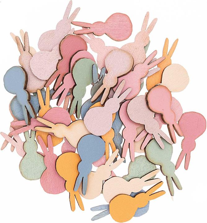Actual product image Rico Design Bunny sprinkle decoration (48 x, 1 x 10.5 x 13 cm)