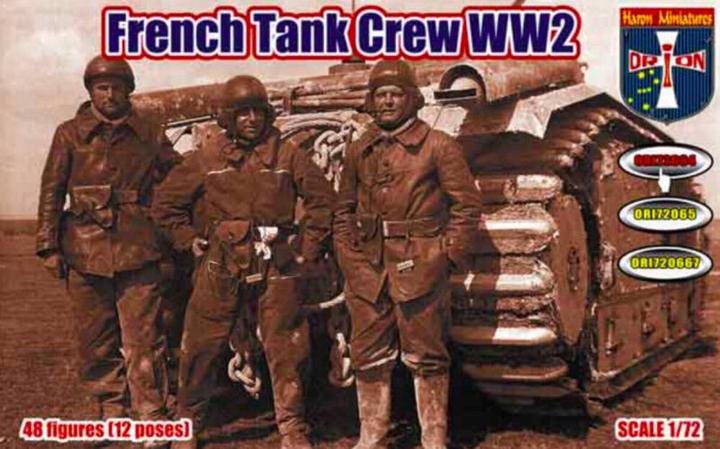 Actual product image Orion French Tank Crew WW2