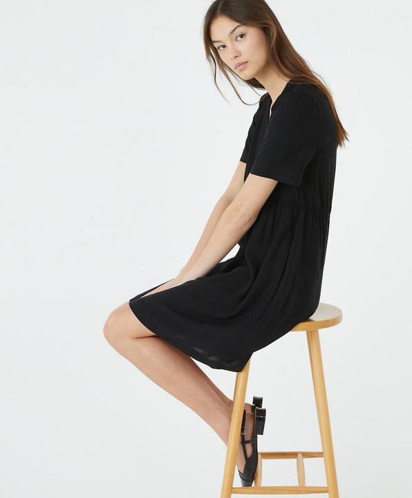 Actual product image La Redoute Collections Short dress with V-neck (38)