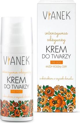 Immagine prodotto Vianek Crema Viso Intensamente Nutriente per la Notte 50Ml (50 ml, Crema notte)