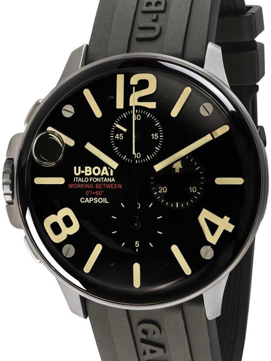 Image du produit U-Boat 8111/D Capsoil Chrono SS 45mm 10ATM (Chronographe, 45 mm)