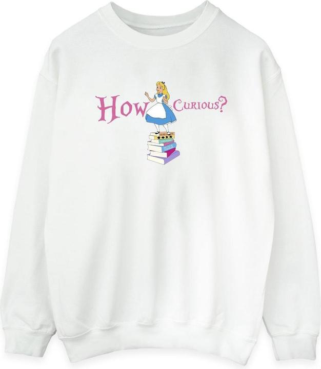 Produktbild Disney Alice im Wunderland Wie neugierig Sweatshirt (L)