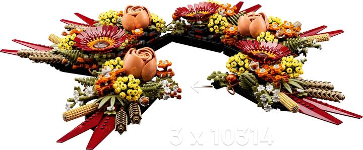 Image du produit LEGO Arrangement de fleurs séchées (10314, LEGO Icons, LEGO Botanical)