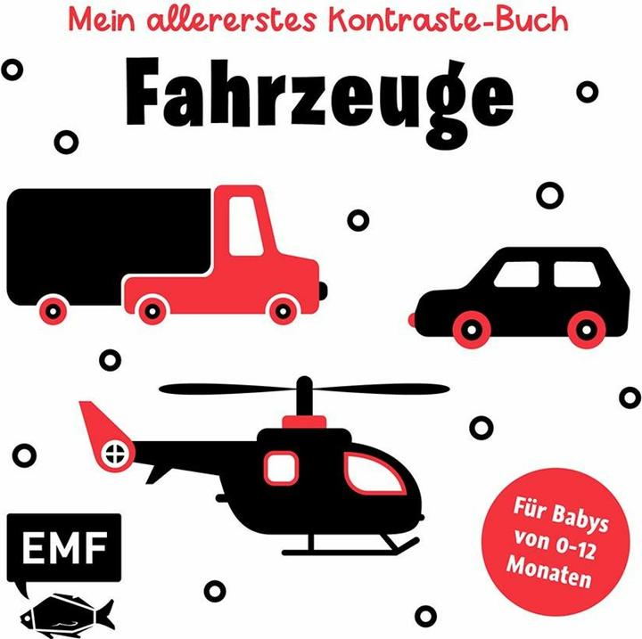 Actual product image My very first contrast book: Vehicles - for babies from 0-12 months (German)
