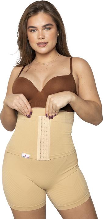 Actual product image Wondermom Postpartum Belly Binder Shorts L - Beige (L, Single pack)