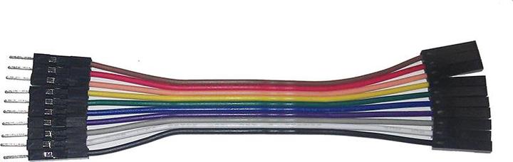 Actual product image Play-Zone Jumper cables 10 pcs. M/F 10CM 24AWG