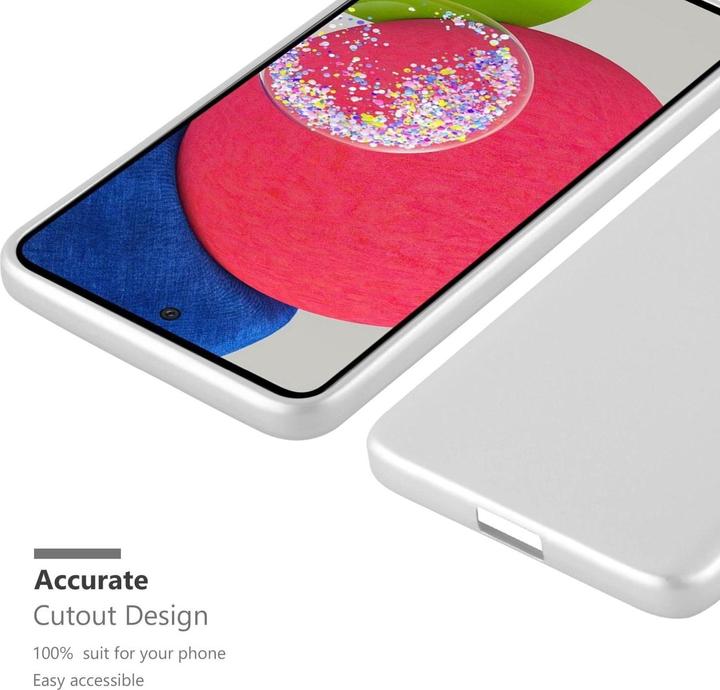 Produktbild Cadorabo TPU Matt Metallic Hülle (Samsung Galaxy A52, Samsung Galaxy A52s 5G, Samsung Galaxy A52 5G)