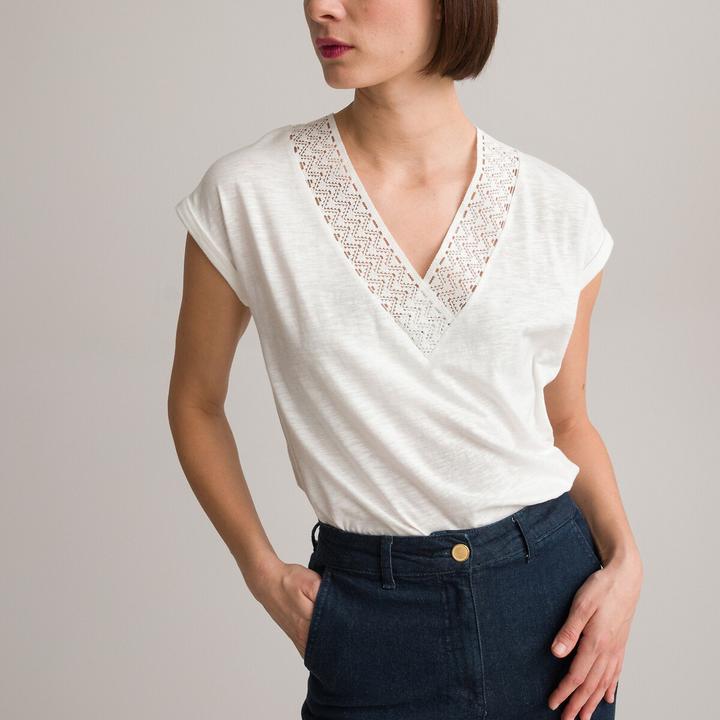 Produktbild Anne Weyburn T-Shirt mit V-Ausschnitt (40)