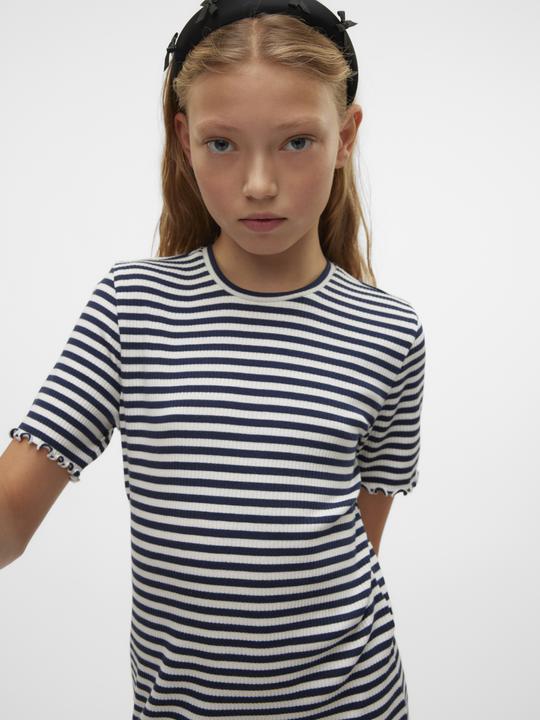 Produktbild Vero Moda Vmvio Ss Stripe Short Dress Jrsgirl Noos (128)