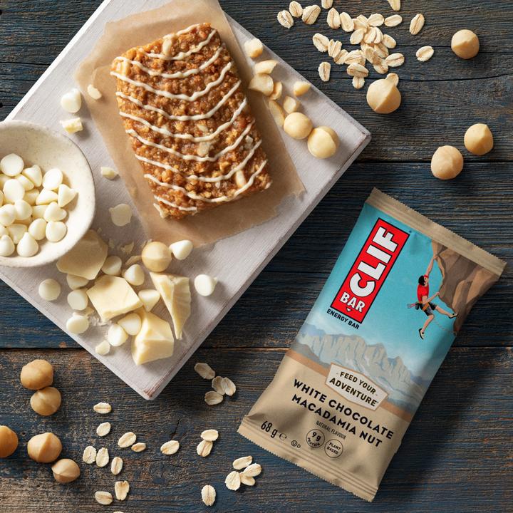 Actual product image Clif Bar Energy bar (Macadamia nut, White chocolate, 12 pcs., 816 g)
