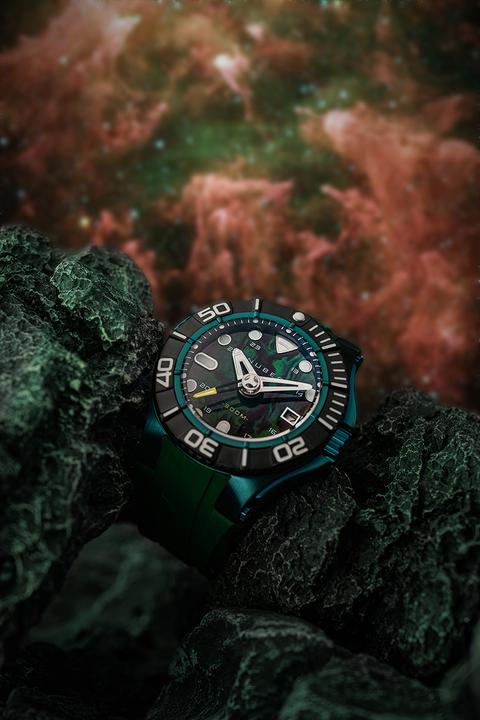 Immagine prodotto Nubeo NB-6054-08 Orologio da uomo Manta Automatic 54mm 30ATM (Orologio sub, 54 mm)