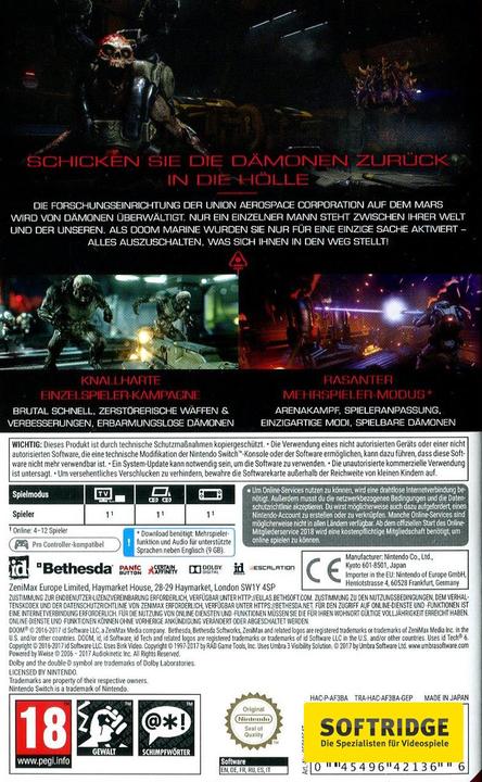 Immagine prodotto Bethesda sciagura (Switch, DE)