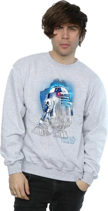 Immagine prodotto Star Wars The Last Jedi R2-D2 Brushed Felpa Uomo (L)