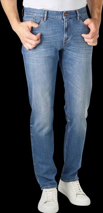 Alberto Pipe Vintage Jeans Slim Fit Blue
