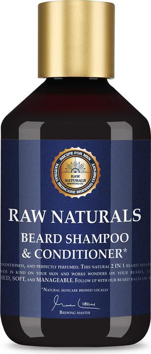Produktbild Raw Naturals Bart Shampoo & Spülung Rustic (250 ml)