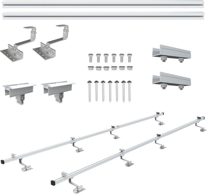 Image du produit Nuasol Kit de montage sur toit en tuiles (Matériel de montage du système solaire)