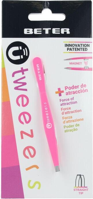 Produktbild Beter PINZA depilar magnética punta recta #fucsia