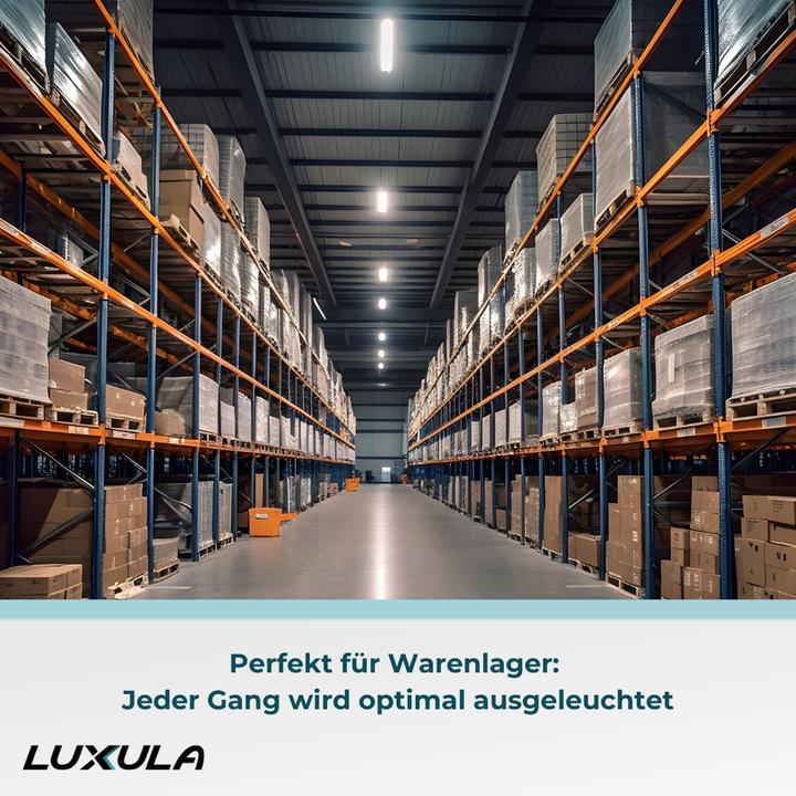 Produktbild Luxula LED-Hallenleuchte LX500143, HighBay, linear, 200W, 20000lm, 4000K (20000 lm)