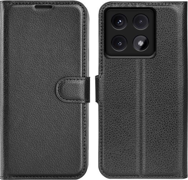 Actual product image MU Classic Litchi Leather Bookcover Series (Xiaomi 14T Pro)