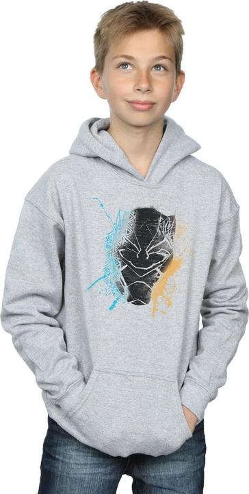 Image du produit - Sweat à capuche BLACK PANTHER SPLASH - Garçon (140, 146)