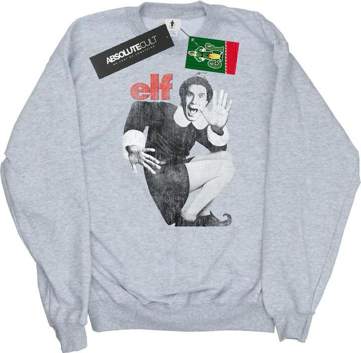 Image du produit Elf - Sweat MONO DISTRESSED POSTER - Femme (L)