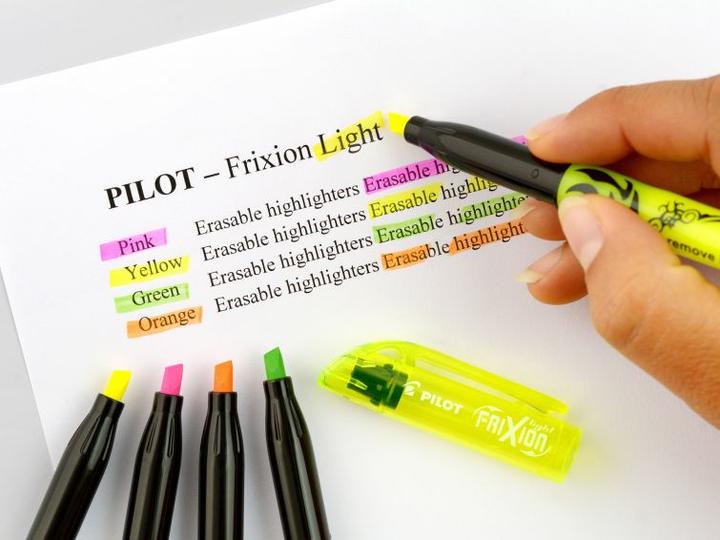 Actual product image Pilot Highlighter Frixion, line width 3.8 mm, erasable, set of 3 or set of 12 (Yellow, 3.80 mm, 12 x)