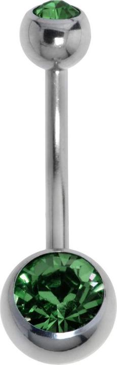 Bijouteria Bauchpiercing (Edelstahl, Zirkonia)