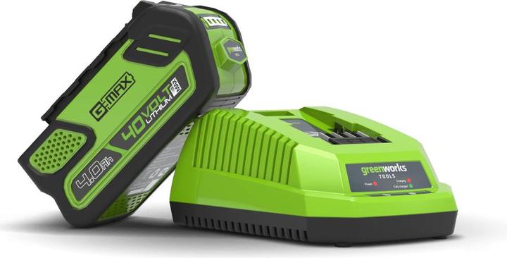 Actual product image Greenworks Battery & Universal Charger Kit (40 V)