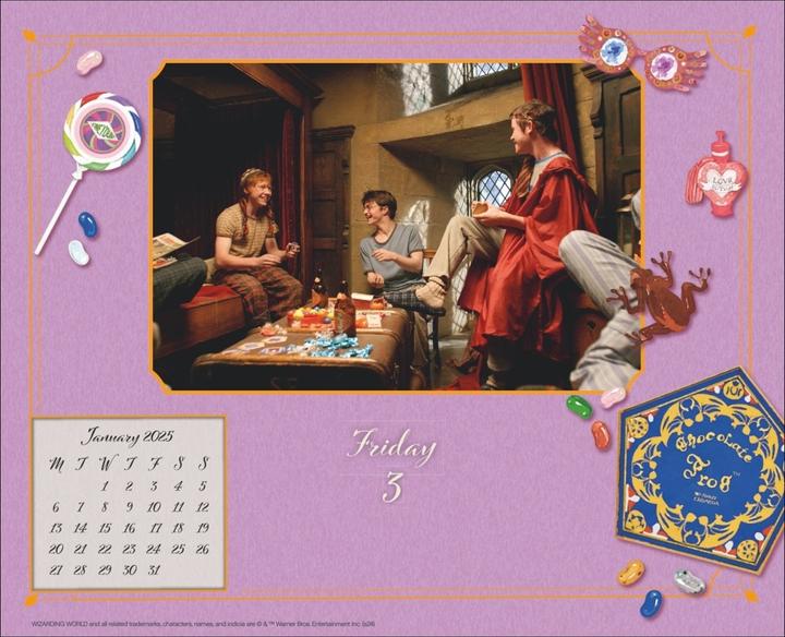 Immagine prodotto Heye Calendario giornaliero a strappo di Harry Potter 2025 (Inglese)