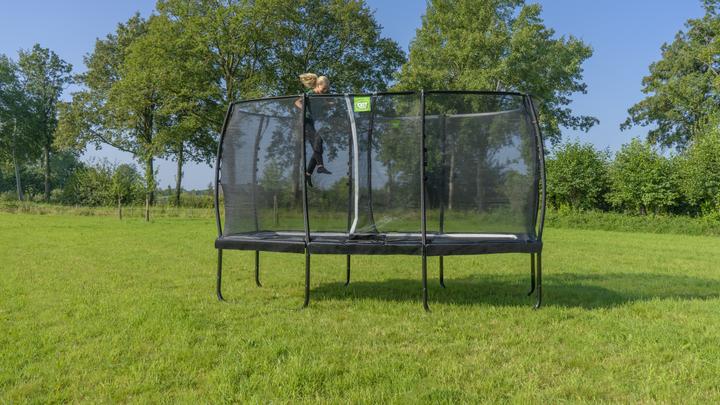 Produktbild Exit Allure Premium Trampolin 244x427cm - schwarz (266 cm)