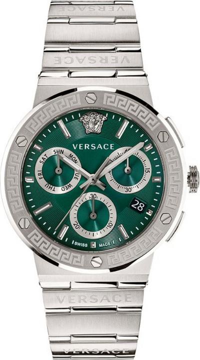 Actual product image Versace Greca logo (Chronograph, 43 mm)