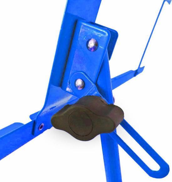 Produktbild keepdrum MUS2BL Notenständer Blau mit Leuchte