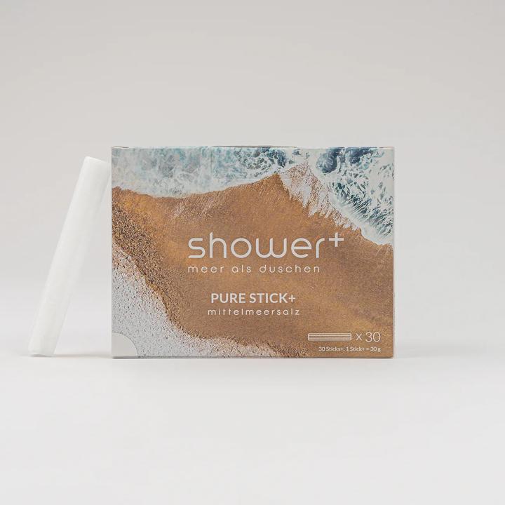 SHOWER+ PURE STICK+ Mittelmeer Salz 30er